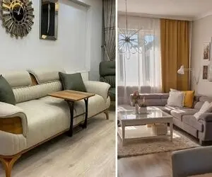 بهترین مدل مبلمان برای خانه 76 متری؛ بزرگنمایی قابل توجه، شیک شدن فضا و کاربرد عالی