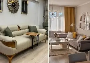 بهترین مدل مبلمان برای خانه 76 متری؛ بزرگنمایی قابل توجه، شیک شدن فضا و کاربرد عالی