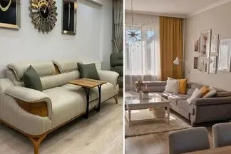 بهترین مدل مبلمان برای خانه 76 متری؛ بزرگنمایی قابل توجه، شیک شدن فضا و کاربرد عالی