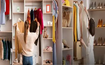 چطوری یک کمد لباس مرتب داشته باشیم؟/ سه سوته کمد لباستو مثل پرنسسای دیزنی مرتب کن