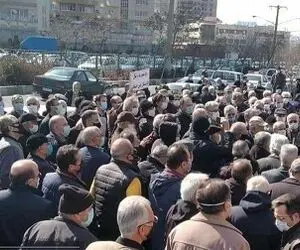 تجمع بازنشسته‌های کارگری در استان‌های مختلف