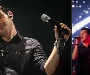 آواز پر احساس؛ محسن یگانه میخونه میخوای بری خاطره شی جماعت سالن همه میگن بهت قول میدم