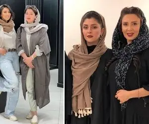 وقتی لیلا بلوکات با تیپ خز و خیابونیش نگاهو رو خودش منحرف میکنه؛ آبجیشم از ذخایر ملیه!