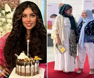 چشمای جادویی مریم رهنما خواهر بهاره وقتی یه تولد شاهانه گرفته؛ دستش تو میکاپ معرکست!