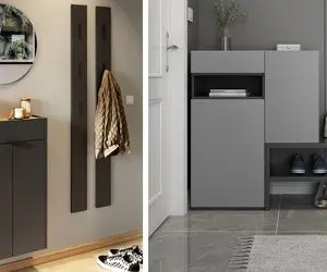 مدرن ترین مدل های جاکفشی / دیزاین حرفه ای ورودی خونه با جاکفشی های مدرن