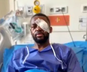 حرف‌ دل کوین یامگا از روی تخت بیمارستان