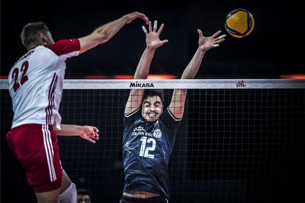 جدول لیگ ملتهای والیبال