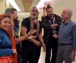 آواز هنرمندانه؛ خیام خوانی رضا نیکخواه تو کنسرت که پایکوبی خاص خودشم رفت محشرا