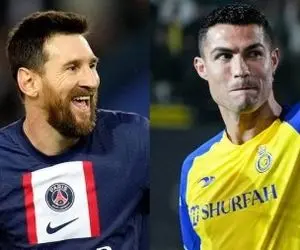 (عکس) این بازیکن عاشق درگیری با مسی و رونالدو هست! 