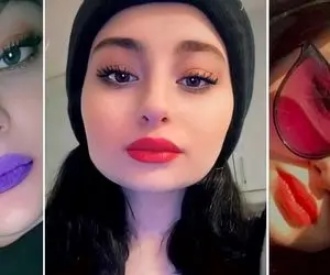 عِشوه گری ریزِ "سارا و نیکا" تو اینستا؛ دوقلوها عاشق آرایش لب و چشم اند!