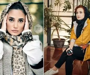 وقتی "نگار جواهریان" با میکاپ حَنایی شد کُپ مدلینگ اروپایی؛ خانوم این شالِ یا پرده؟!