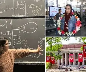 تینا ترکمان دختر نابغه ریاضی که در هاروارد جا پای مریم میرزا خانی گذاشت