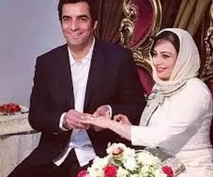 بوسه کارگردان مشهور بر پیشانی همسرش 