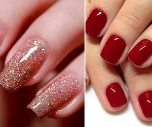 رنگ و طرح چشمگیر مناسب ناخن مربعی کوتاه؛ با ترندای مد اروپا برو جلو دختر خانوم