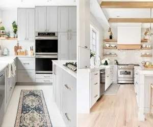 ایده برای ست کردن فرش آشپزخانه و کابینت / تغییر ارزون میخوای این کارای ریزو انجام بده