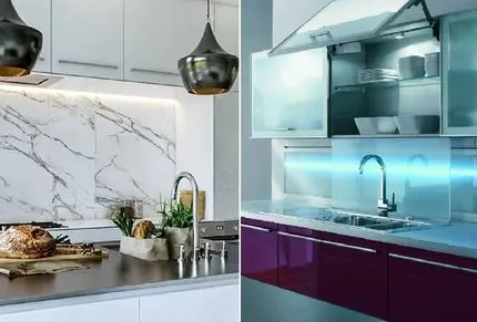 انواع بین کابینتی پرطرفدار و مدرن؛ متنوع ترین طرح و جنس مناسب آشپزخانه 4 تا 40 متری