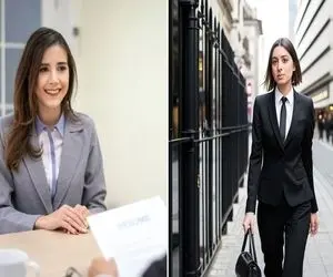 لباس مناسب مصاحبه ی کاری / با یه استایل شیک کار مورد علاقتو رو هوا زدی اونم اینجوری