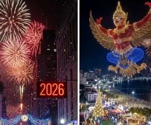 فستیوال های میلادی 2026؛ آتش بازی اعجوبه در چین، تایلند و دبی تا ژاپن و ثبت گینس