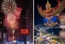 فستیوال های میلادی 2026؛ آتش بازی اعجوبه در چین، تایلند و دبی تا ژاپن و ثبت گینس