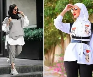 خانوم خوشگله هوا گرمه بیخیال مانتو تیره شو و تیپ سفید تِست کن؛ خنکه و حااال خوب کن