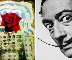 تالار مشاهیر؛ سالوادور دالی نابغه‌ سرگشته میان جنون و نبوغ با عشق بی حد و حصر به همسر