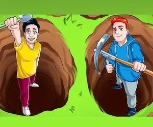 بازی فکری؛ اگه باهوشت دل و جیگر ملتو درآوردی بگو کدوم از آقایون میتونه از چاله دربیاد