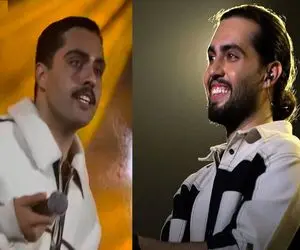 آواز شاد؛ حامیم با ظاهر جدید تو کنسرت عینک هوادارشو میگیره از بس محوه نمیتونه بخونه