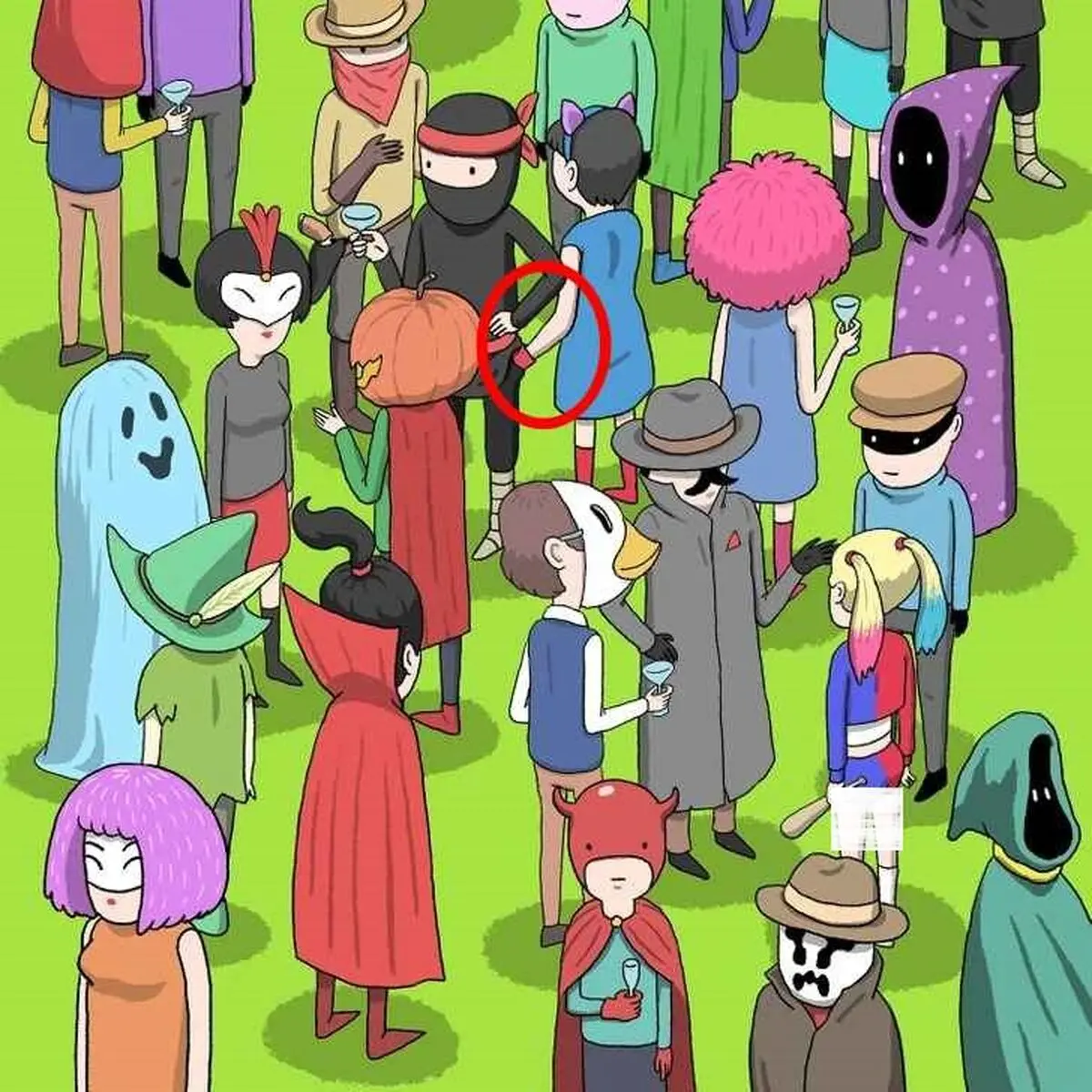 find the thief in party solved