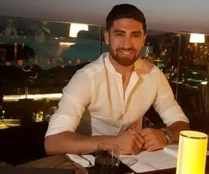 (عکس) پوشش عجیب علیرضا جهانبخش در شب تولدش