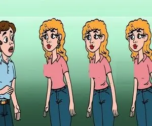 هوش  تصویری؛ اگه فکر میکنی باهوشی بگو بین این گیس طلایی ها کدوم همسر آقاهست و ربات نیست؟