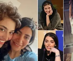 ریحانه پارسا با لباس لوله زنبوریش شده ریحون پوره؛ خانوم بیش فعاله چِتم زده شده سممم!