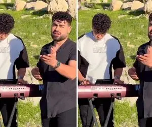 آواز عاشقانه؛ مو فرفری ها چه آهنگ لری کاکل زری جونه ایخم روریتمیک و شاد میخونن