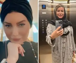 حرکت شاخ فریبا نادری چه تیپی بهم زده؛ خانوم بالاخره از شوهر پولدارش استفاده کرد!