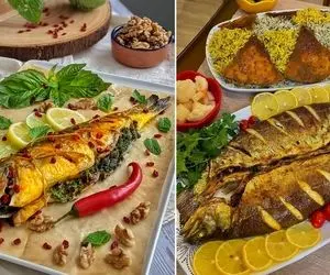 طرز تهیه ماهی شکم پر ویژه که مهمونی رو شاهانه میکنه / یه طعم خاص و عالی از ماهی