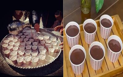 طرز تهیه شیر کاکائو نذری برای 25 نفر؛ همش که نباید پلو و خورشت نذری بدید 