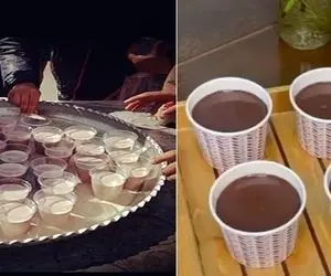 طرز تهیه شیر کاکائو نذری برای 25 نفر؛ همش که نباید پلو و خورشت نذری بدید 
