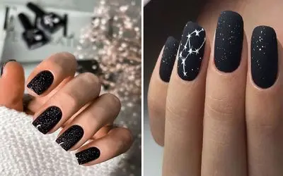 لاک مشکی به چه رنگ پوستی میاد؟/ این رنگ پوستا با لاک مشکی مثل الماس می درخشن