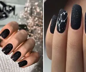 لاک مشکی به چه رنگ پوستی میاد؟/ این رنگ پوستا با لاک مشکی مثل الماس می درخشن