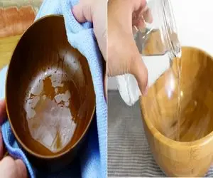چگونه ظروف چوبیمان را با سرکه برق بیندازیم؟/ راهنمای کامل تمیز کردن ظروف چوبی