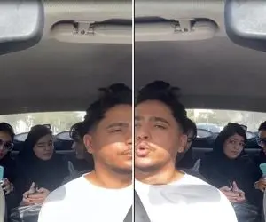 آواز ماندگار؛ پسر راننده  واسه دختر مدرسه های مسافرش خوند و حسابی حالشون رو خوب کرد