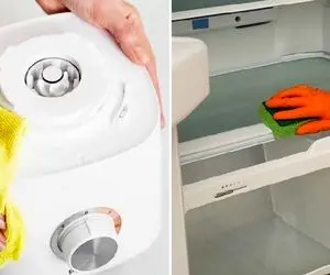 ترفند های رفع زردی لوازم برقی آشپزخونه / رنگشون سفیده ولی از کثیفی زرد شدن واقعا که