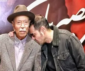 آواز احساسی؛ استاد نصیریان با صدای نابش مقاومت شهاب حسینی برا قایم کردن اشکاشو شکوند