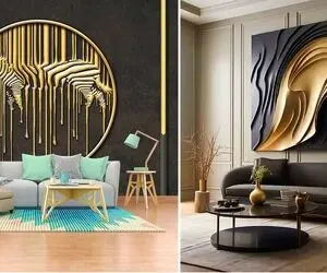 مدل های دیزاین دیوار با سبک و سیاق اروپایی؛ ست سازی رنگ و نقش دیوار با مبلمان و عناصر
