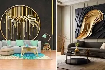 مدل های دیزاین دیوار با سبک و سیاق اروپایی؛ ست سازی رنگ و نقش دیوار با مبلمان و عناصر