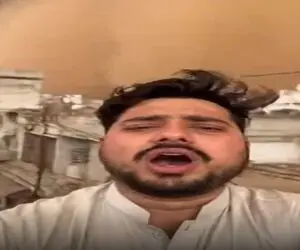 معماری طبیعت؛ طوفان شن کل شهرو گرفته این مرد آخرین نفسشو عمیق کشید