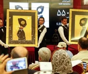 تابلوهایی که در حراج تهران میلیاردی فروخته شد! شاخدار پربازدید شدن