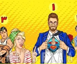 هوش تصویری؛ اگه فکر میکنی خدای هوشی جنگی بگو خانمه عاشق کدوم ازاین آقاهاست؟