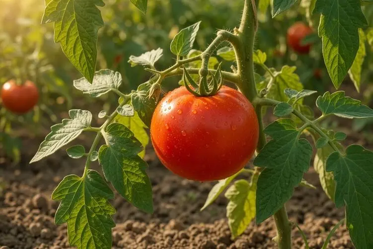 (ویدیو) یه دونه گوجه از رو بوته افتاد خودکفا رشد کرد یه بوته ی پربارتر و جدید داد