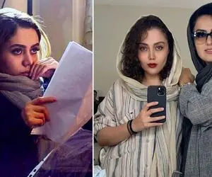 پرده برداری "شادی مختاری" از پشت صحنه جزیره؛ خانوم کنار آقای کارگردان!