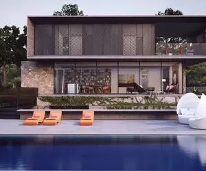 معماری خلاقانه؛ وسط طبیعت بکر خونه ساخت با حرکت خورشید جهتش تغییر میکنه